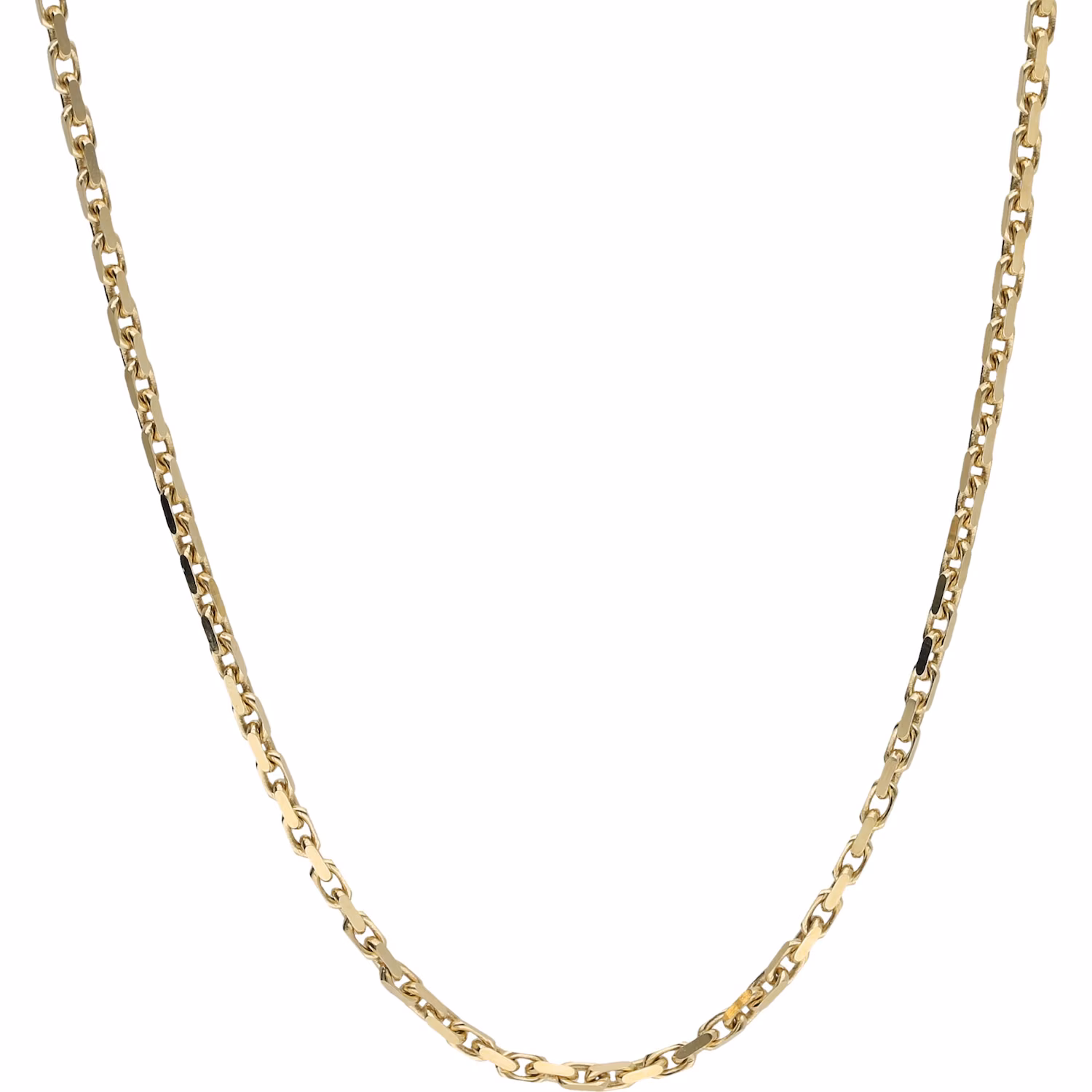 Kette Ankerkette, massiv, Gold 585