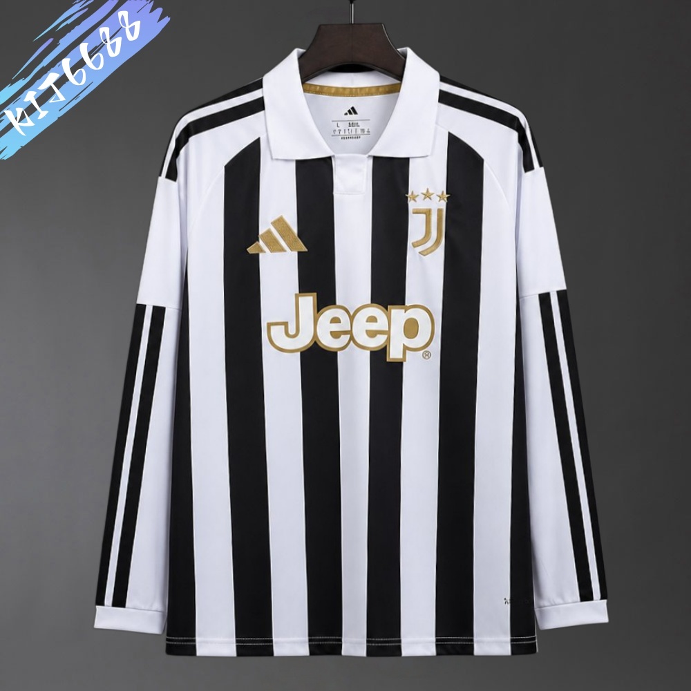 2026/2027 Juventus Home long sleeves Football Jersey (Fan Edition)