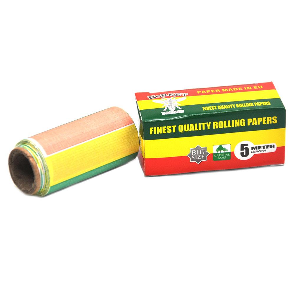 Reggae Pattern Rolling Paper 5 Rolls