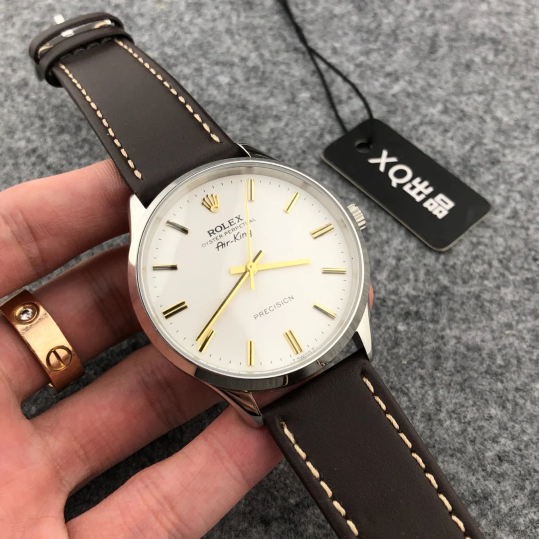 Rolex Watch OYSTER PERPETUAL AIR KING 40MM  LEATHER