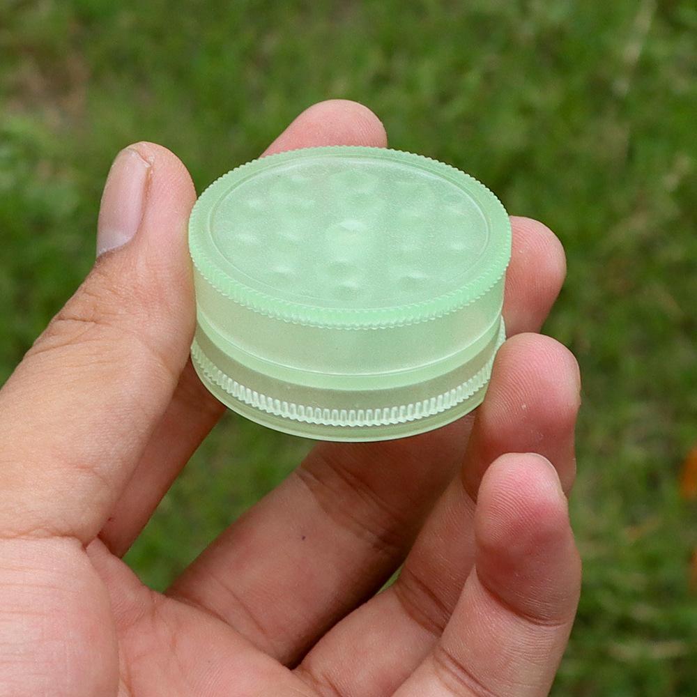 Luminous Plastic 2 Layer Herb Grinder