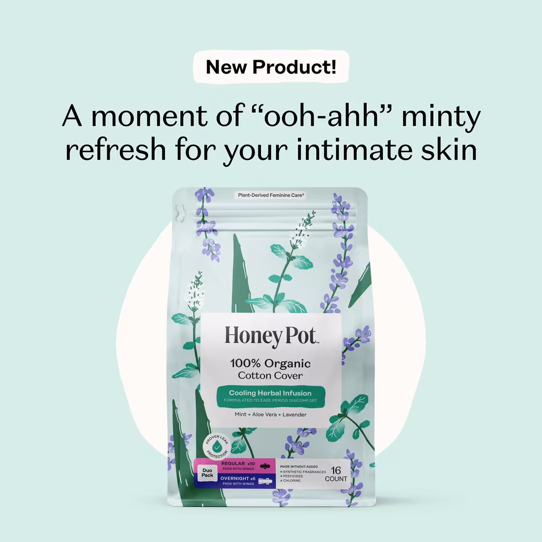Honey Pot  Cooling Regular and Overnight Duo Pack