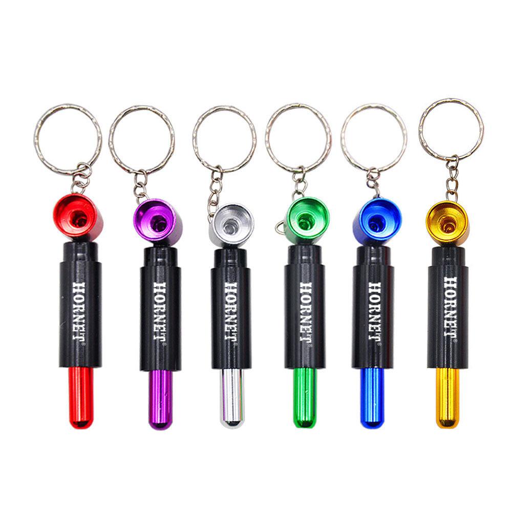 Detachable Metal Pipe w/ Key Chain