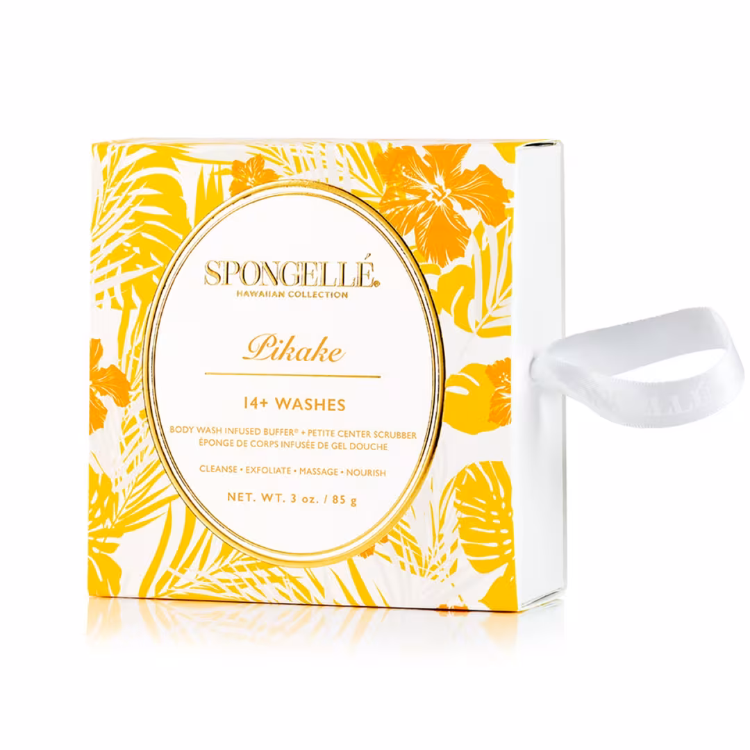 SPONGELLE  Hawaiian Pikake Body Buffer | Body Wash Infused Buffer