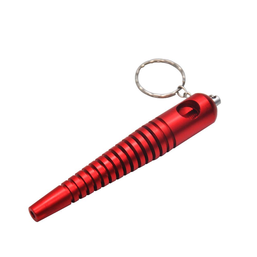 Cone Thread Key Chain Metal Pipe