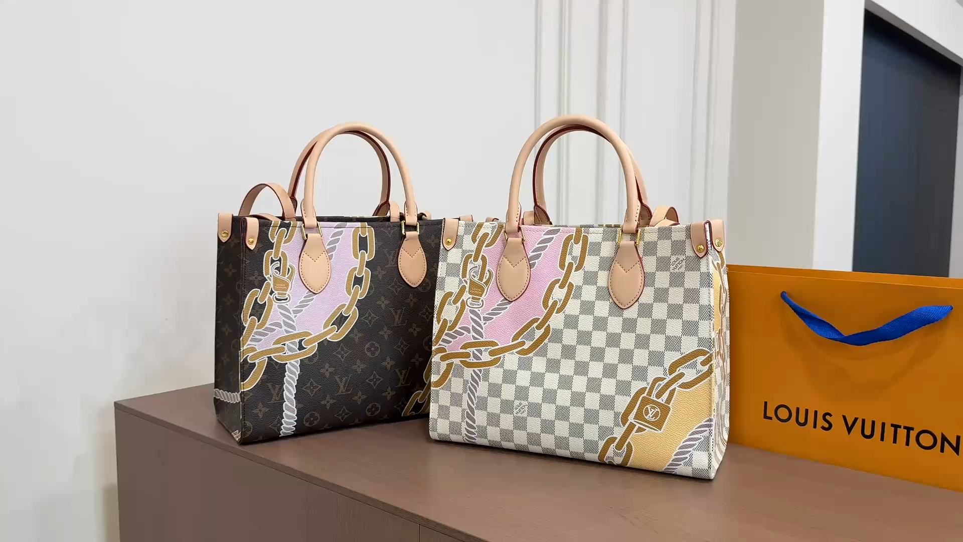LV Onthego MM Tote Bag Top