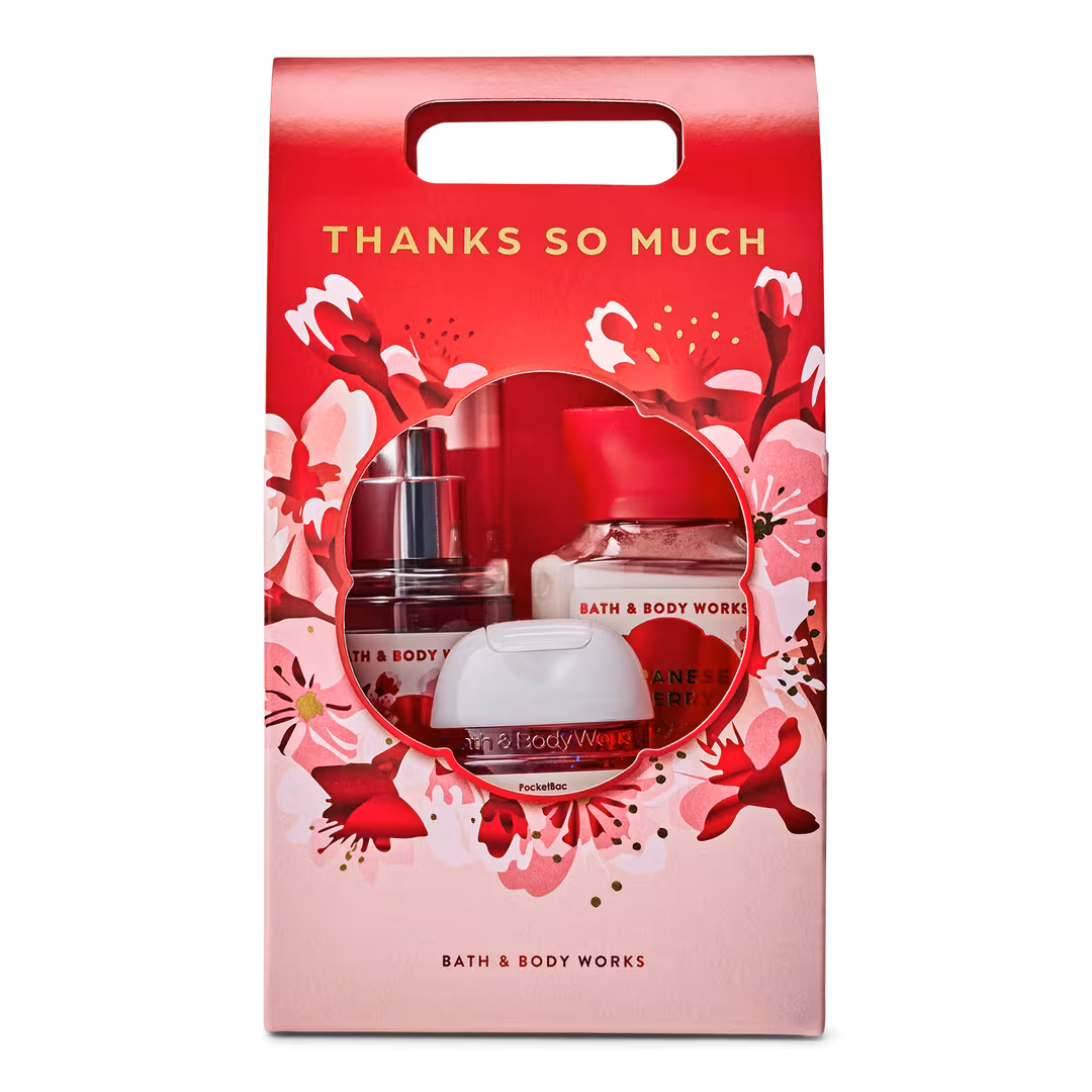 Bath & Body Works  Japanese Cherry Blossom Travel Size Gift Set
