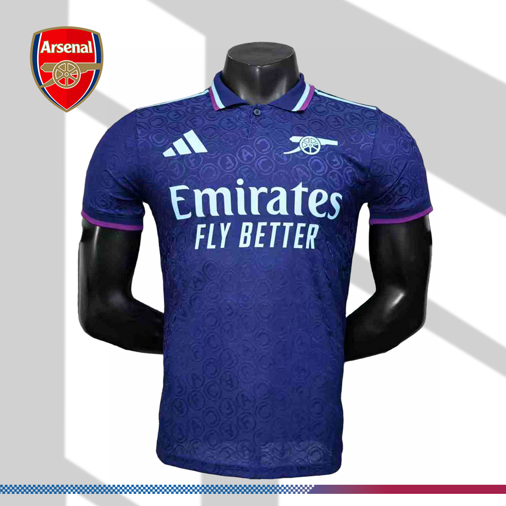 2025/2026 Arsenal Blue Special Edition Football Shirt （Player）