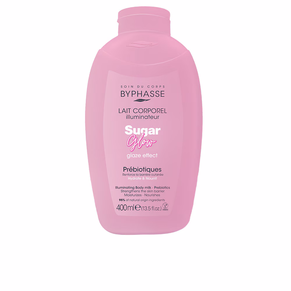 SUGAR GLOW aufhellende Körpermilch mit Präbiotika
