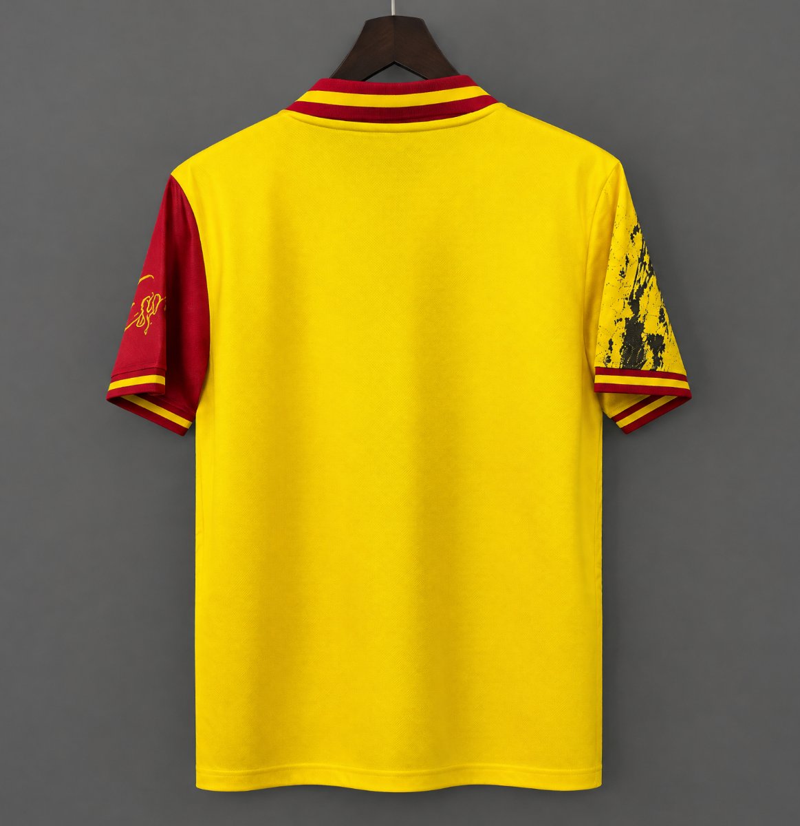 2026/2027 Spain Training Yellow Red Football Shirt (Fan Edition)