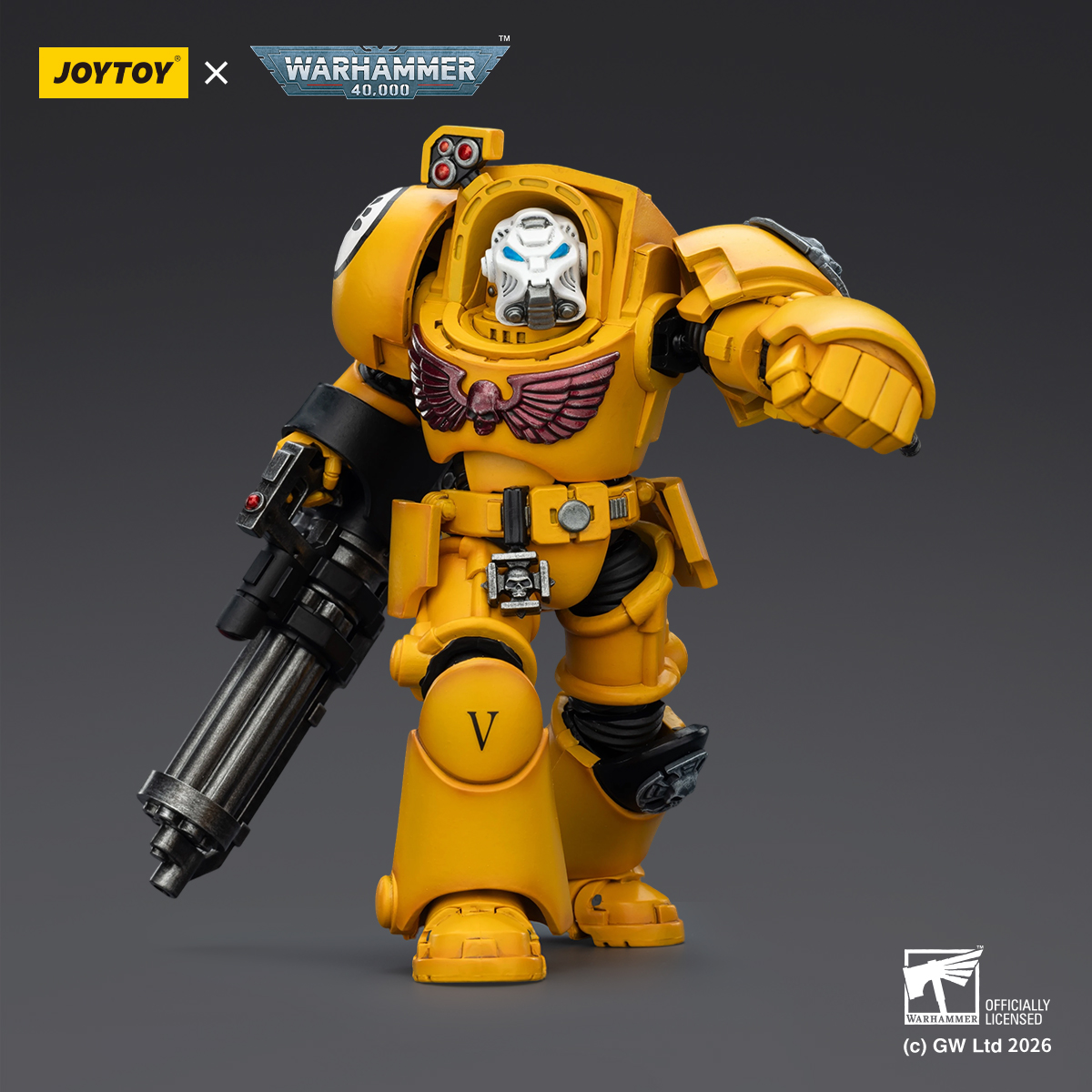 JOYTOY Warhammer 40k 1: 18 Imperial Fists Terminators - JOYTOY WORLD