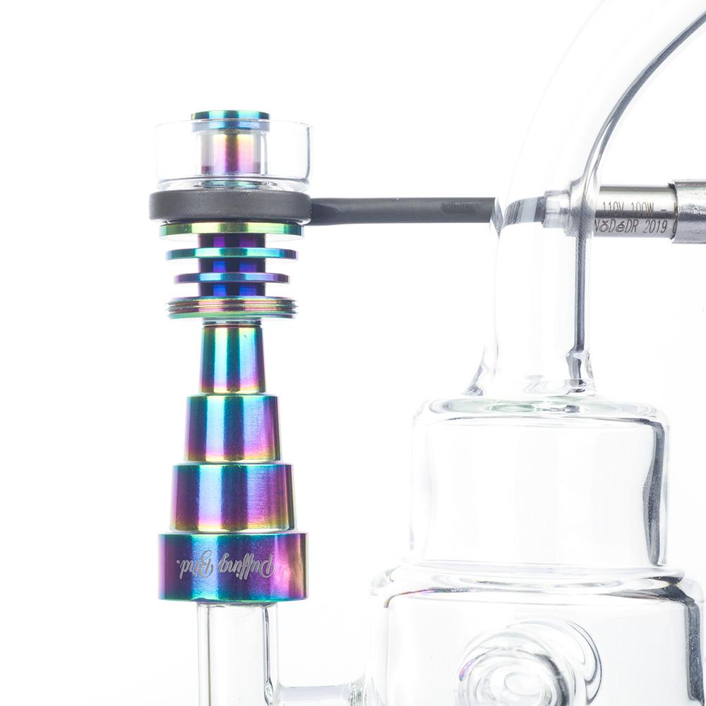 Hybrid Universal Titanium Banger For 10mm Flat Heating Coil
