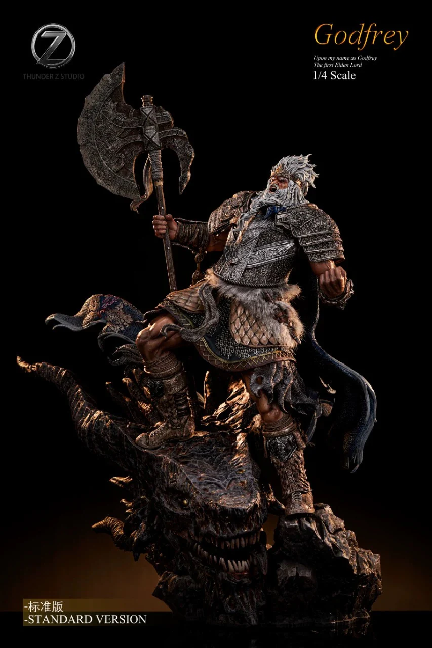 Elden Ring - Godfrey | 1:4 Resin Statue | by Thunder Z Studio
