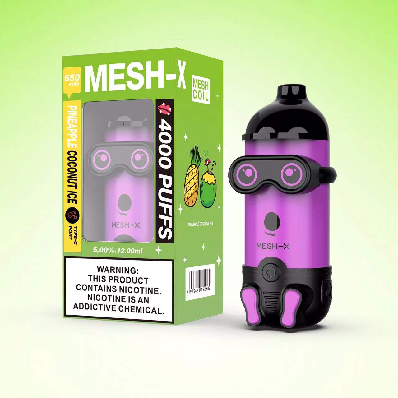 MESH-X Rechargeable Disposable Vapes