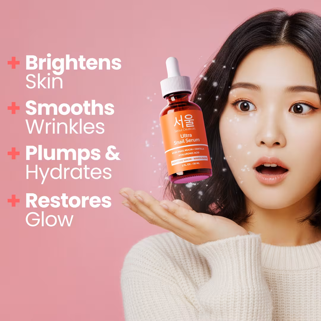 Seoul Ceuticals  Korean Skin Care Ultra Snail Serum