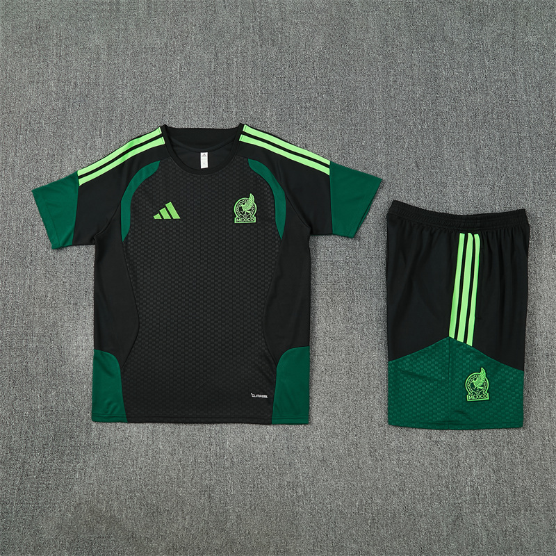 2026-2027 Mexico Adult/Kids Training clothes short sleeves shorts