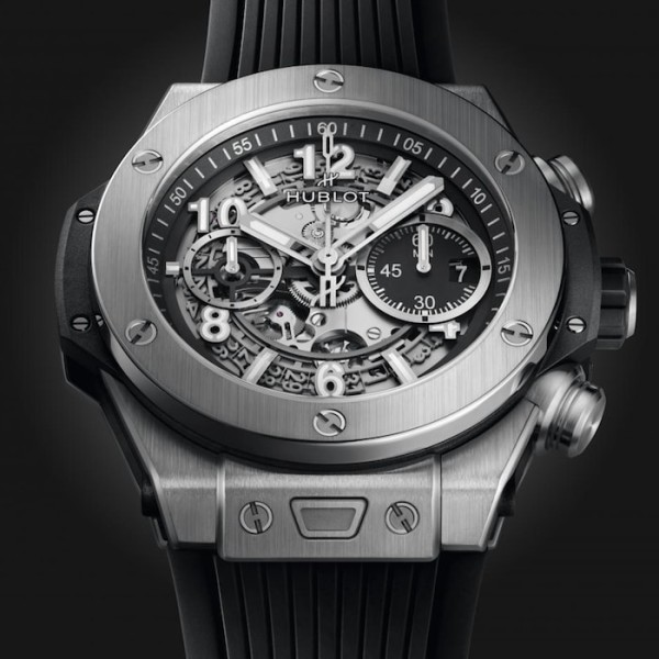 Replica Hublot Big Bang Men Automatic Black Rubber Watch 421.NM.1170.RX