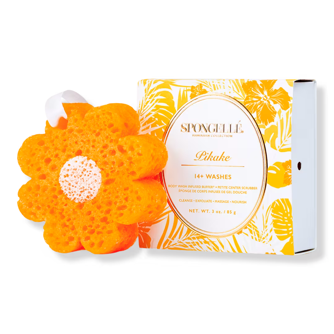 SPONGELLE  Hawaiian Pikake Body Buffer | Body Wash Infused Buffer