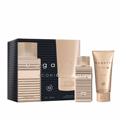 Bugatti ICONIQ Gold Eau de Toilette Gift Set 100ML