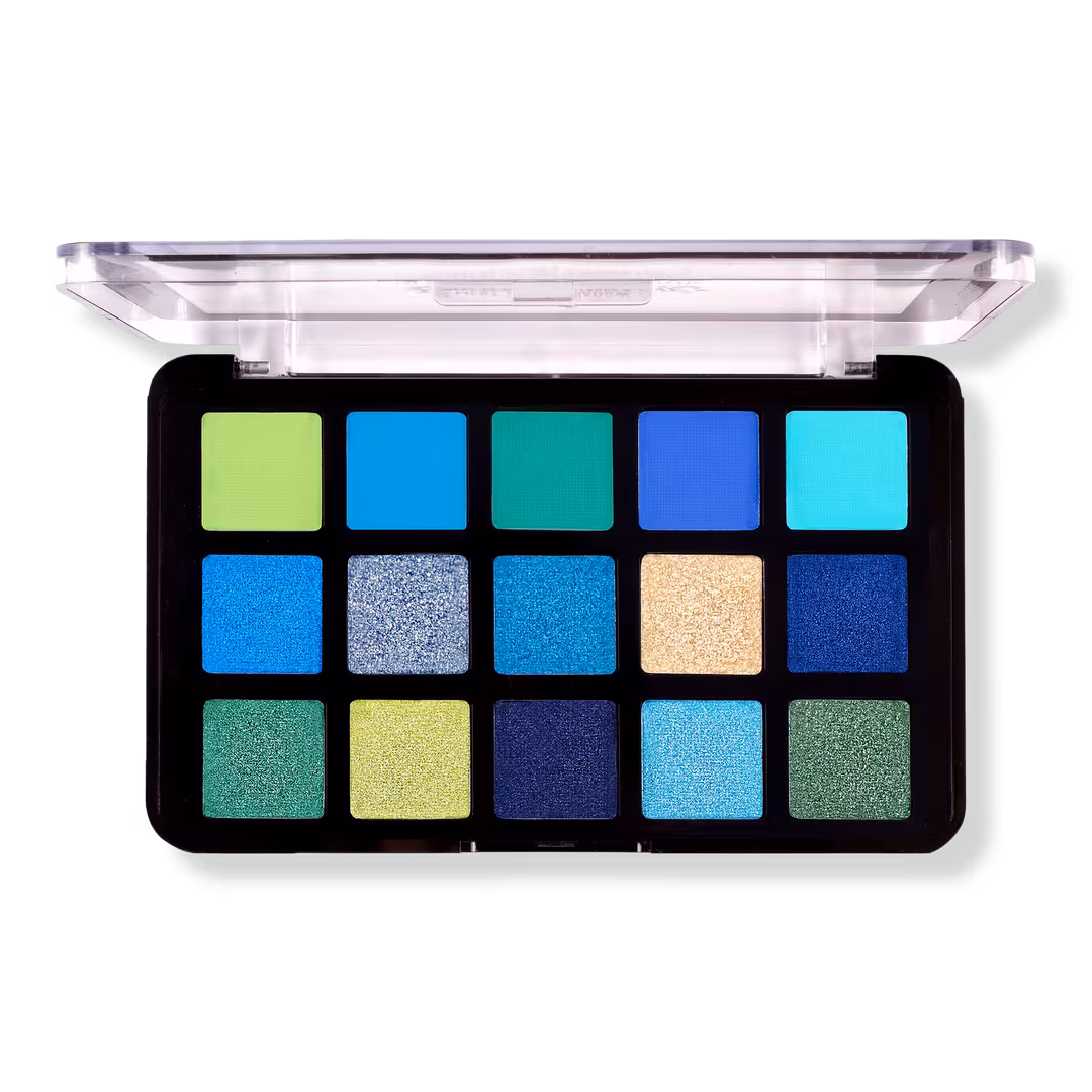 J.Cat Beauty  Dia & Noche Tri-Element 15 Pigment Palette Around The Clock