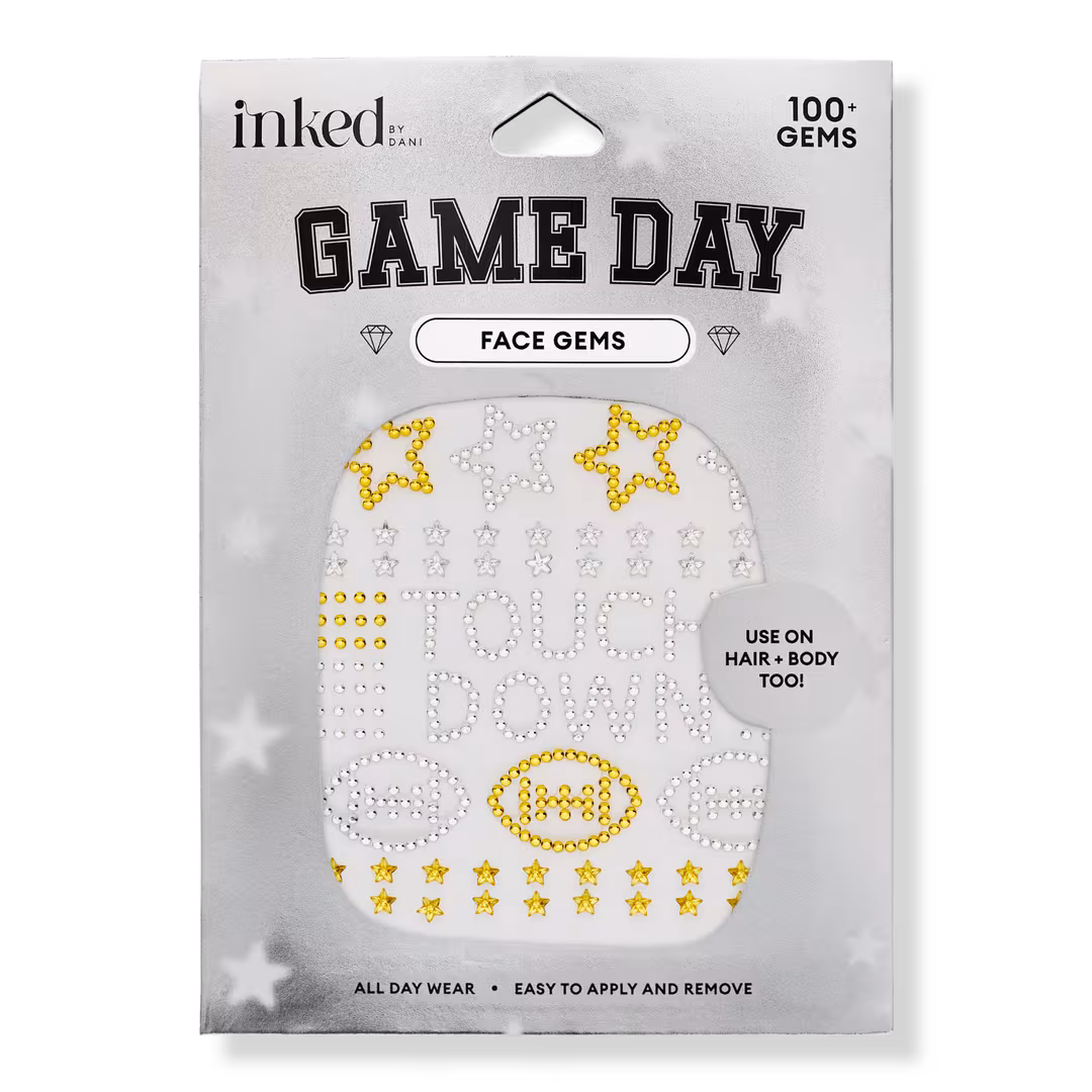 Inked by Dani  Game Day Face Gems