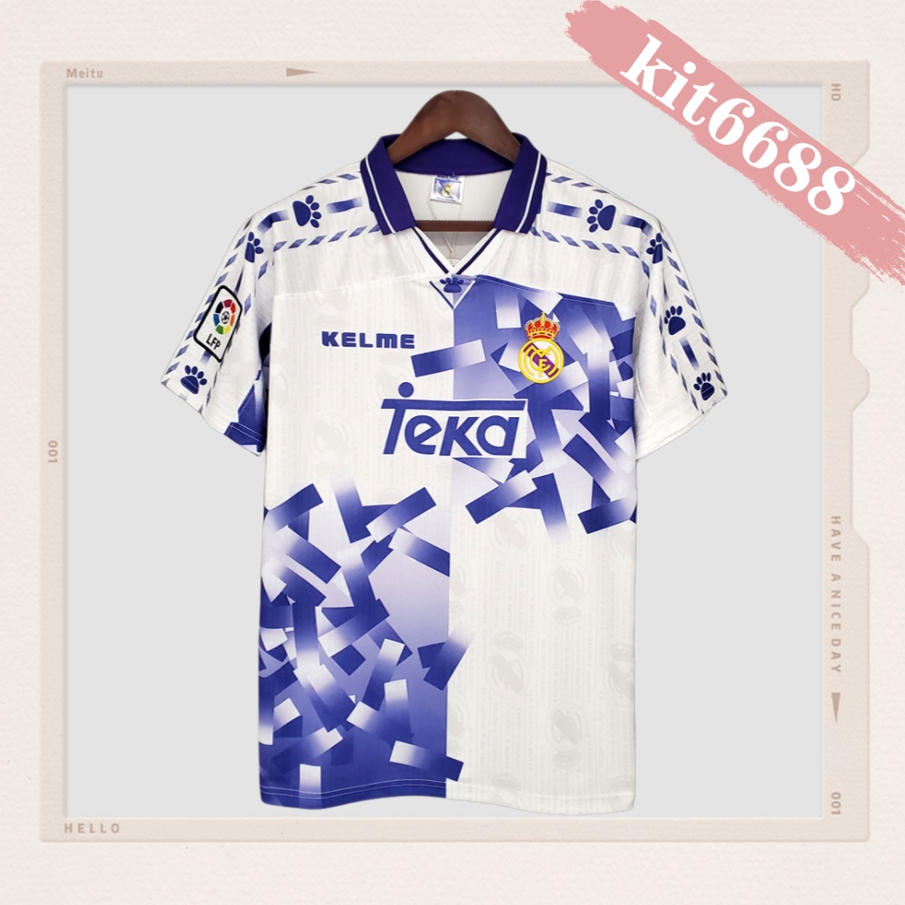 1996/1997 Real Madrid Away Retro Football Shirt