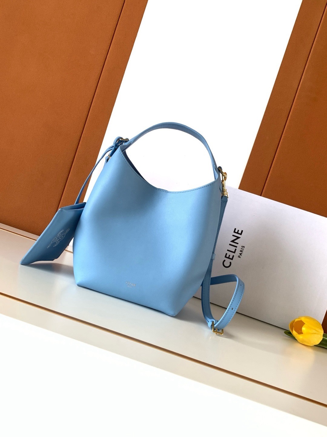 Celine Small Hobo in Supple Smooth Calfskin Hobo Bag