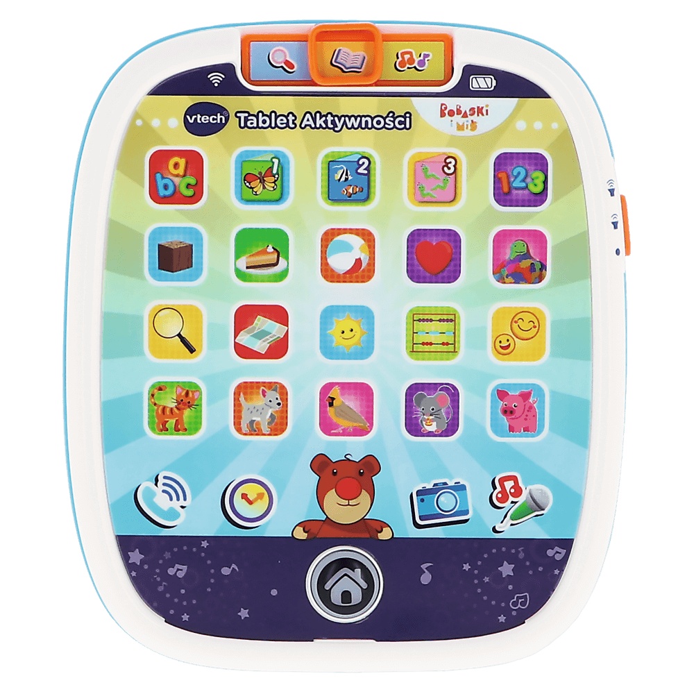 Zabawka Interaktywna Vtech Bobaski I Miś, Tablet Aktywności