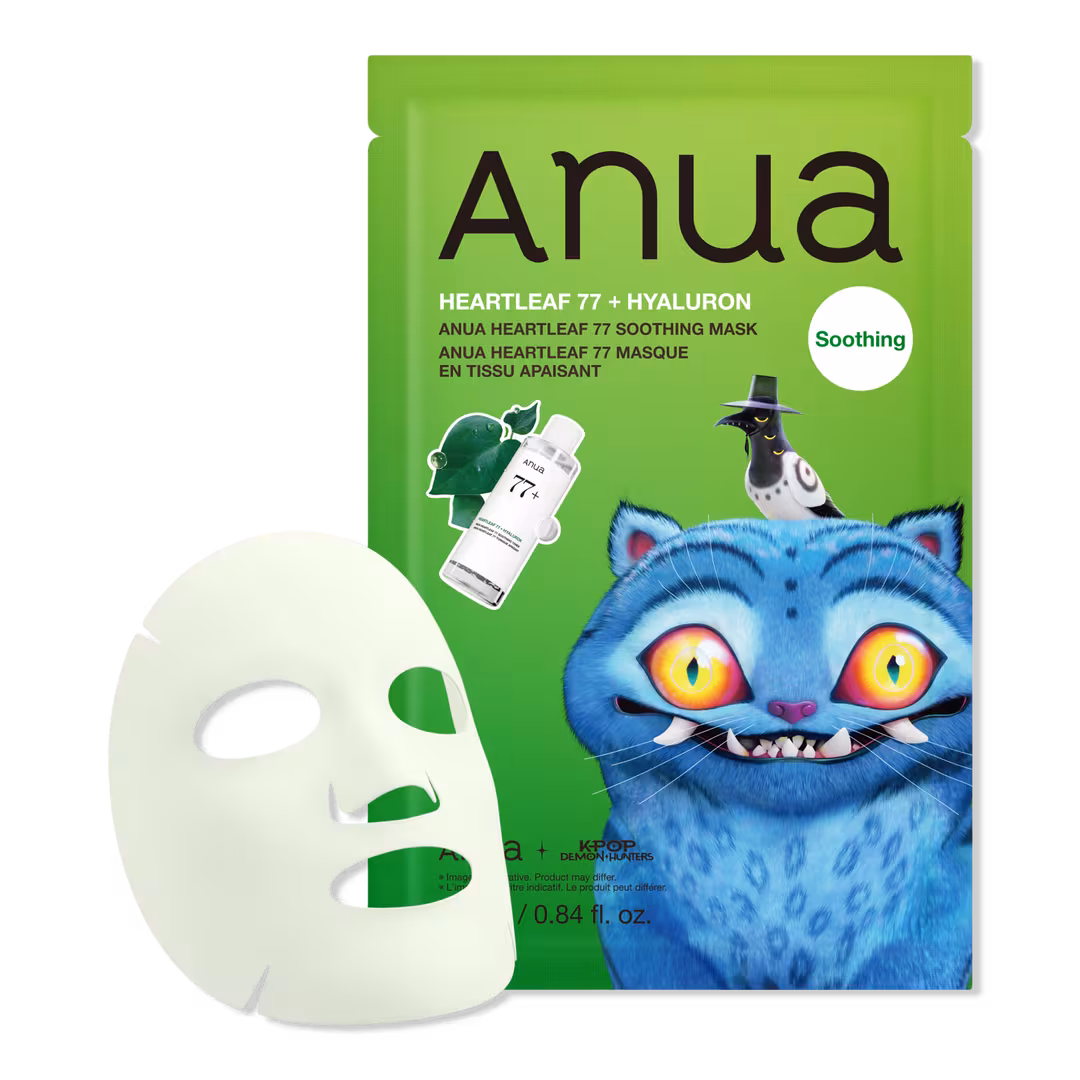 ANUA  KPop Demon Hunters Heartleaf 77 Soothing Mask