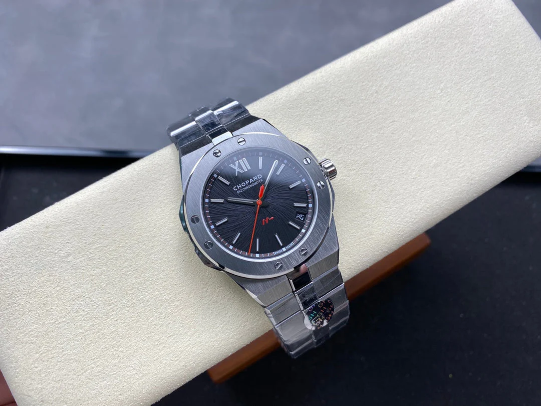 Chopard Watch Alpine Eagle 41mm Silver Black Dial