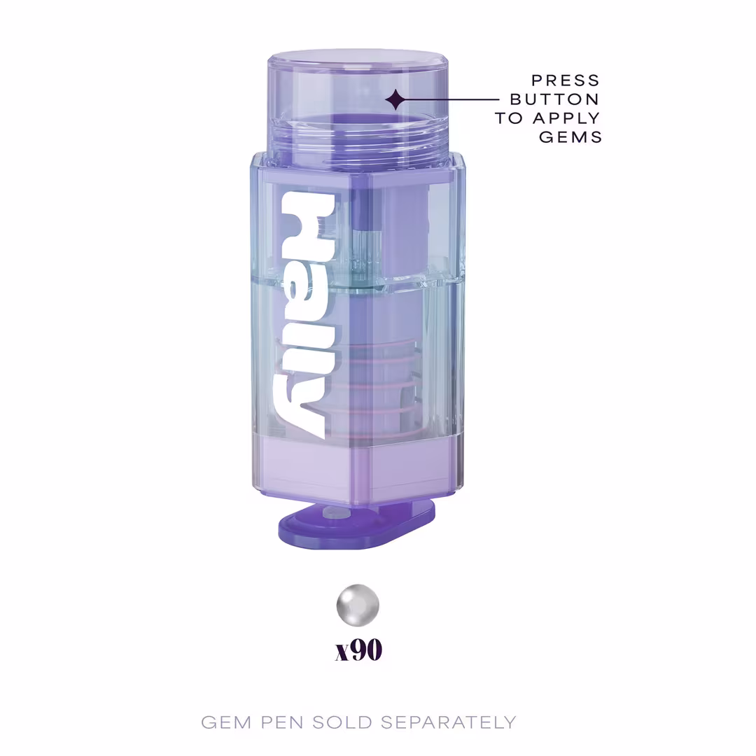 HALLY  Gem Pen Hair Pearls Refill Set