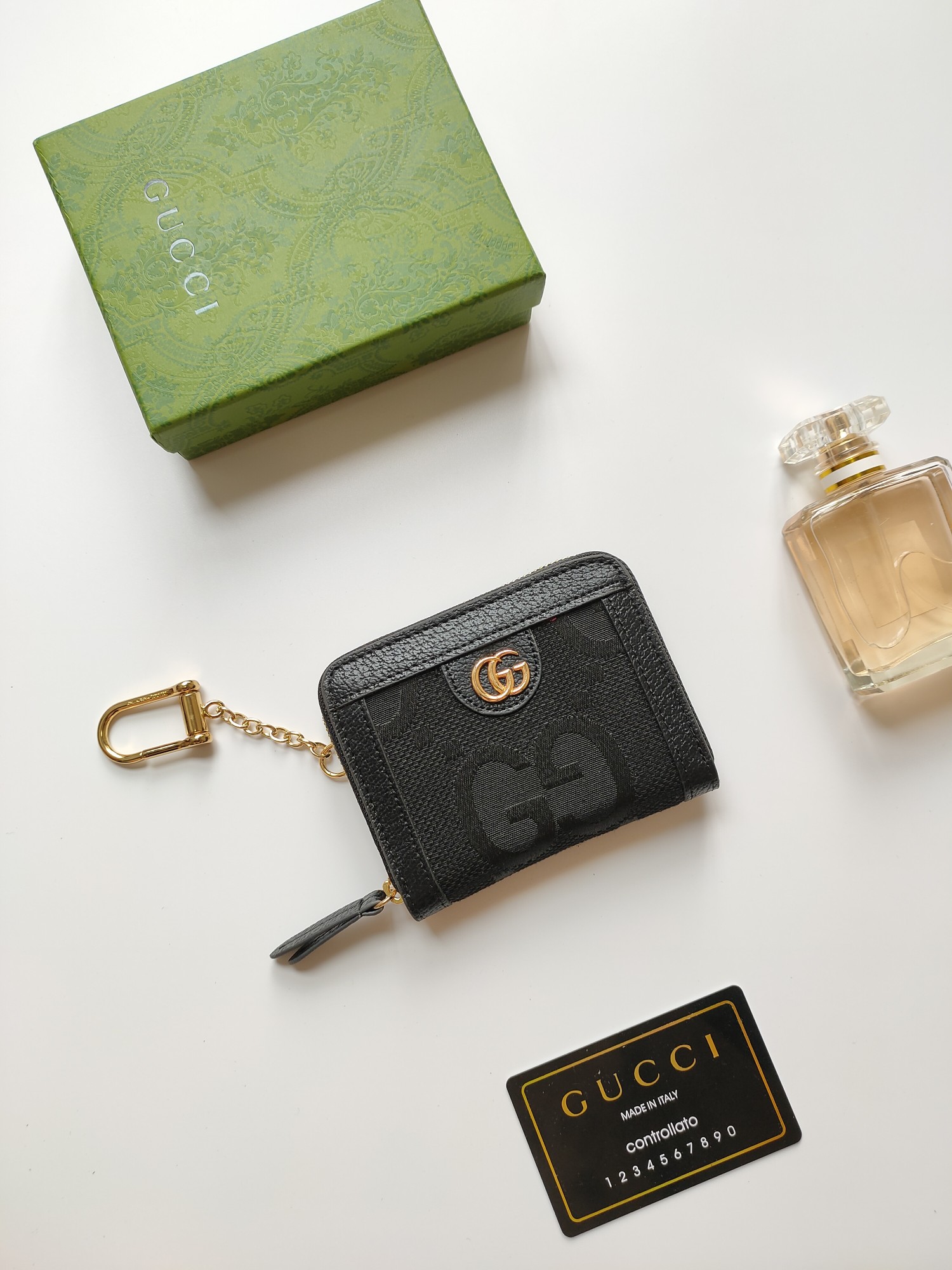 Gucci Wallets Ophidia Zipper Wallet 726503