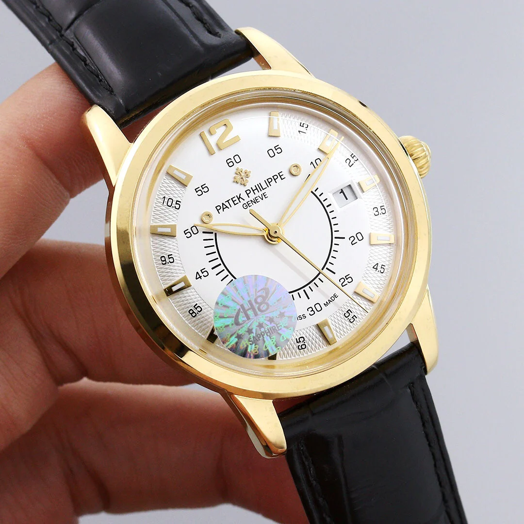 Patek Watch  CALATRAVA 40MM DATE GOLD CASE