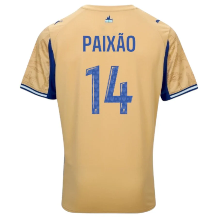 Marseille Paixao Gold Fourth Jersey Men 2025 2026