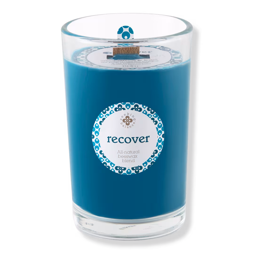 Root Candles  Seeking Balance Recover - Sandalwood & Sage Aromatherapy Candle
