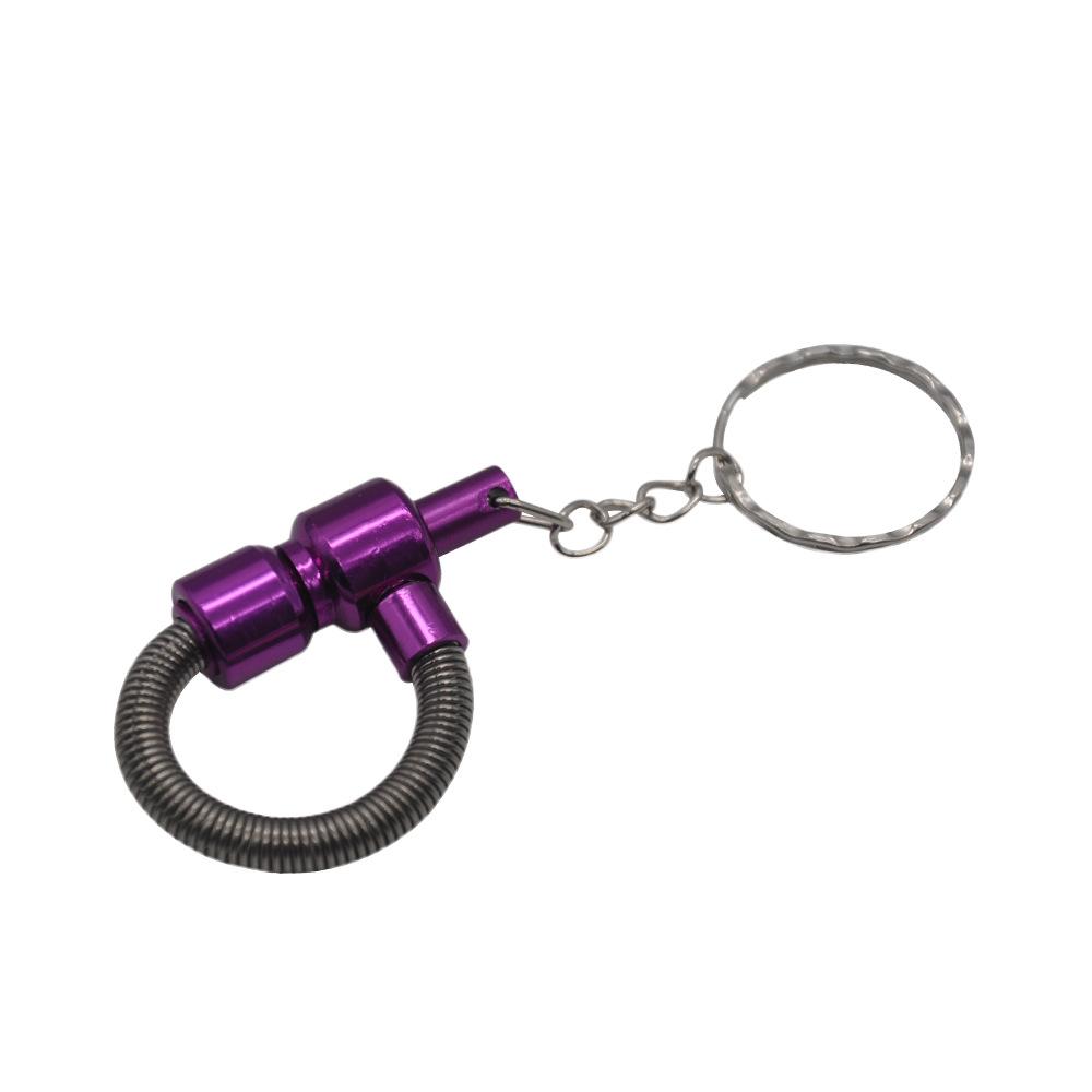 Key Chain Spring Metal Pipe