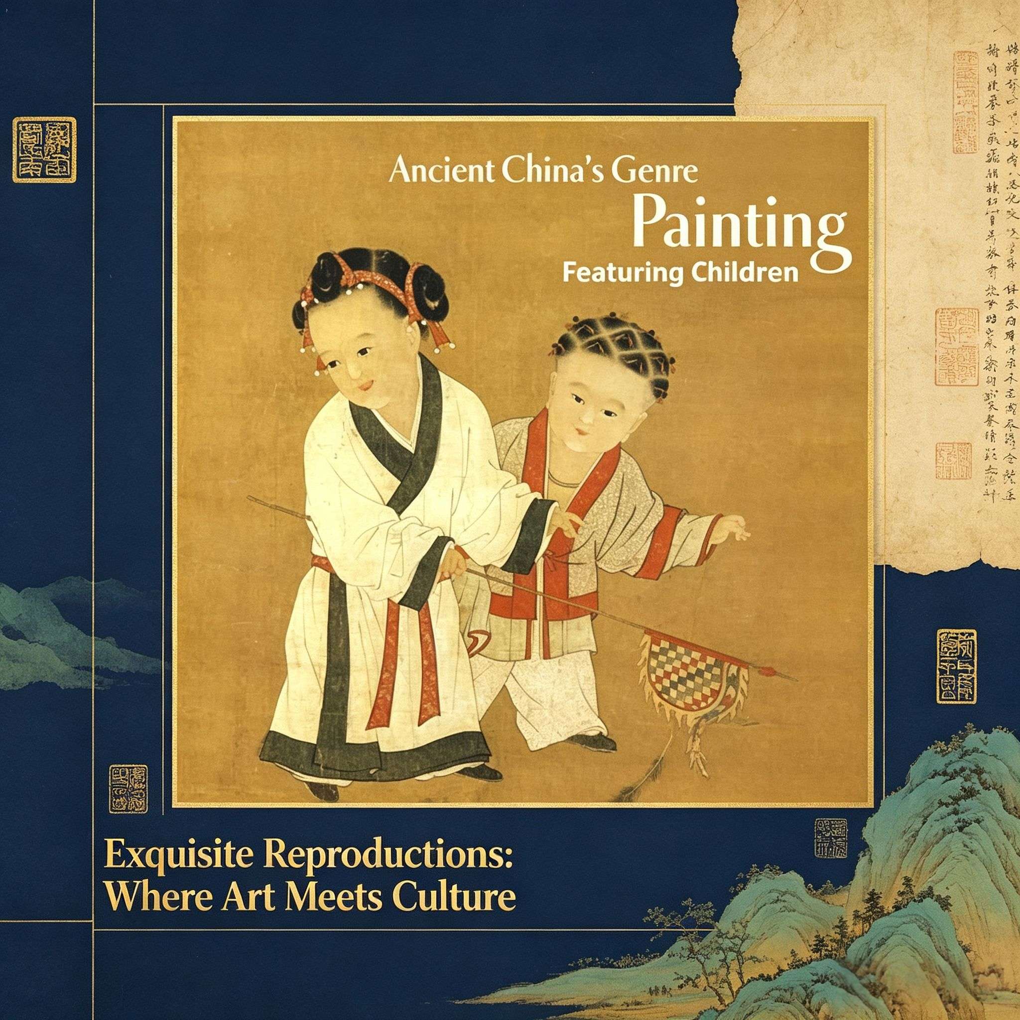 Portraits of Children in Ancient China: A Visual Journey Through Dynastic Childhood