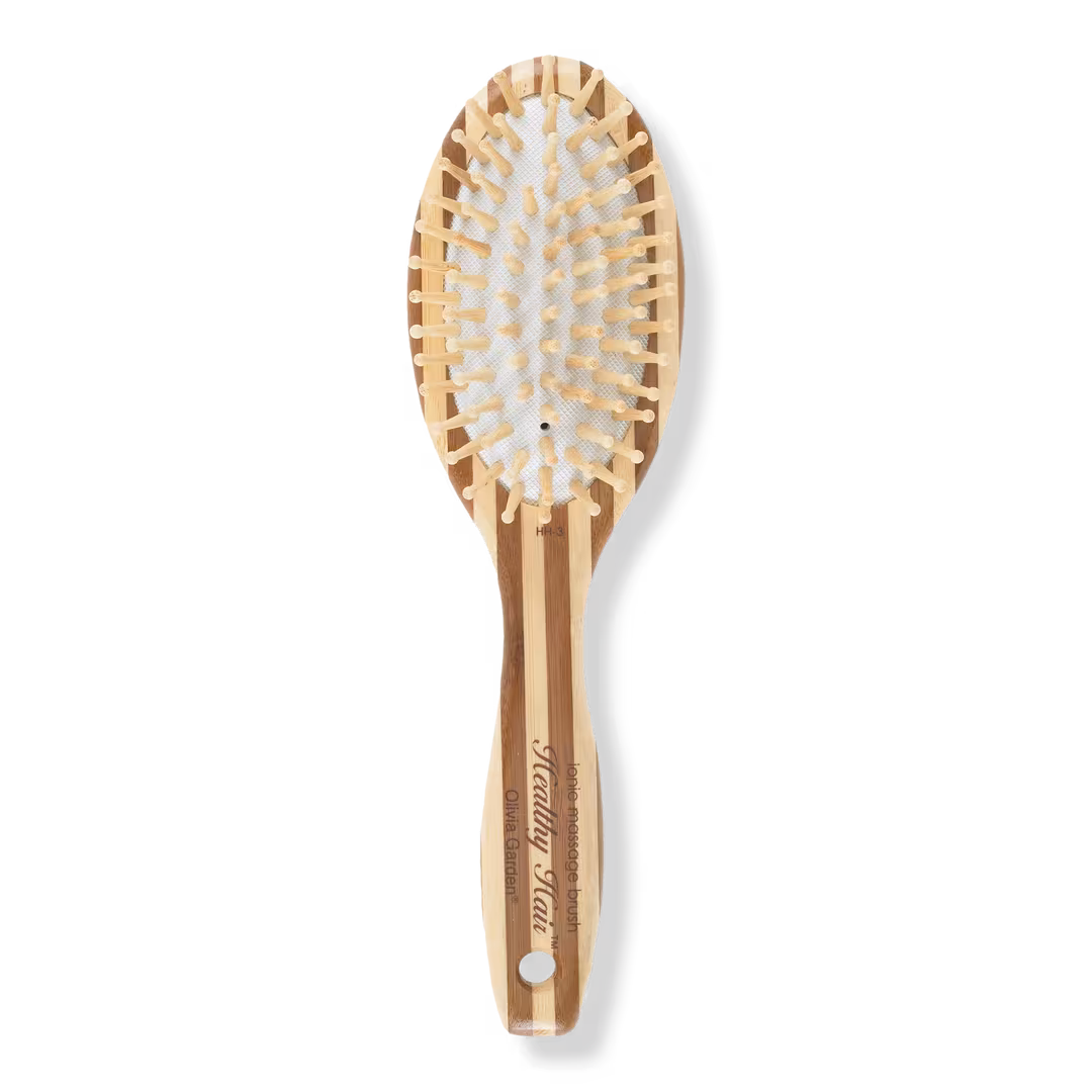 Olivia Garden  Healthy Hair Eco-Friendly Bamboo Ionic Massage Large Oval Brush
