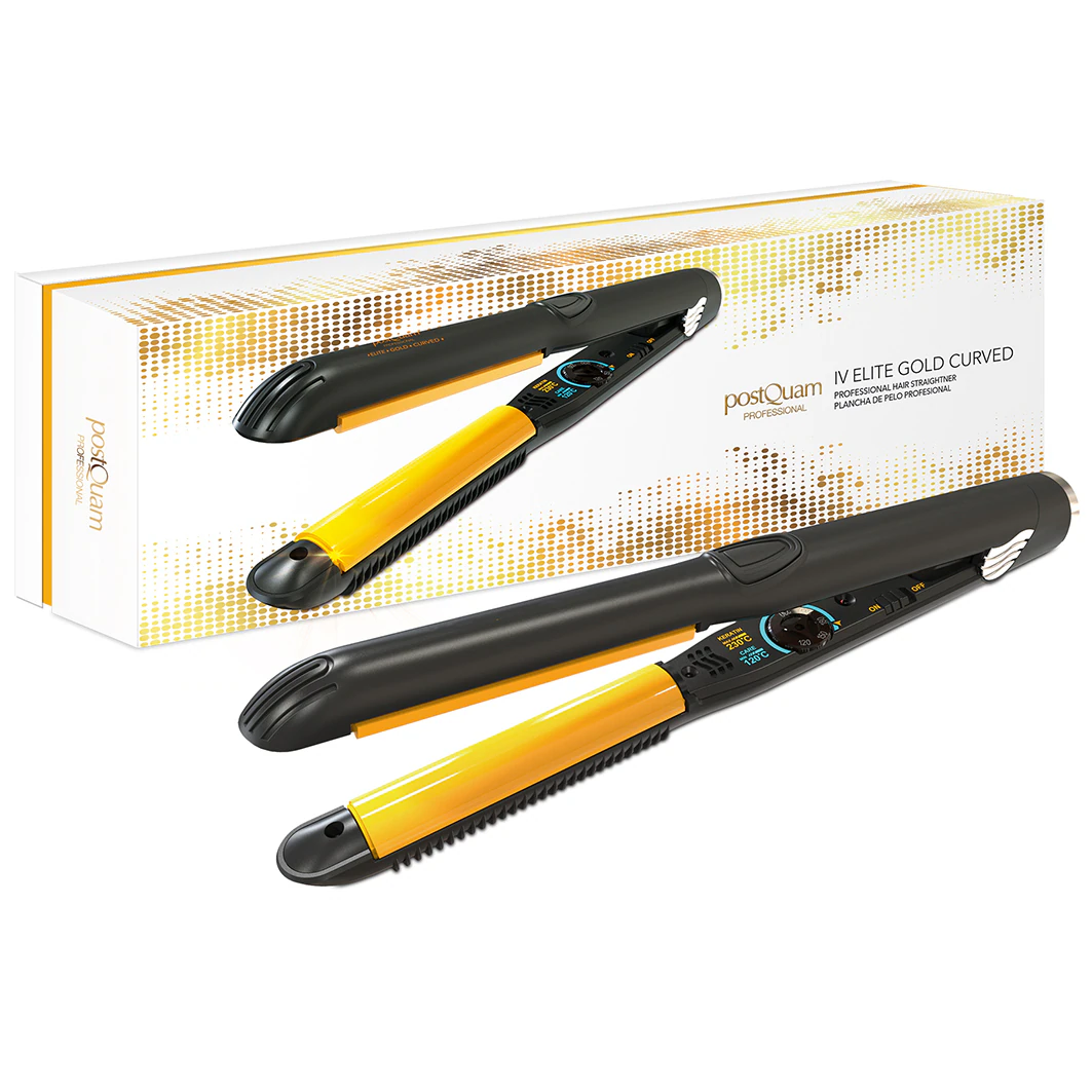 Haarglätter Gold Styler Volumen Rund