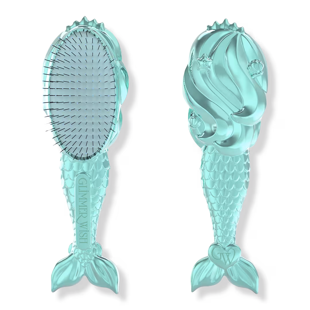 Glimmer Wish  Mermaid Detangling Hair Brush