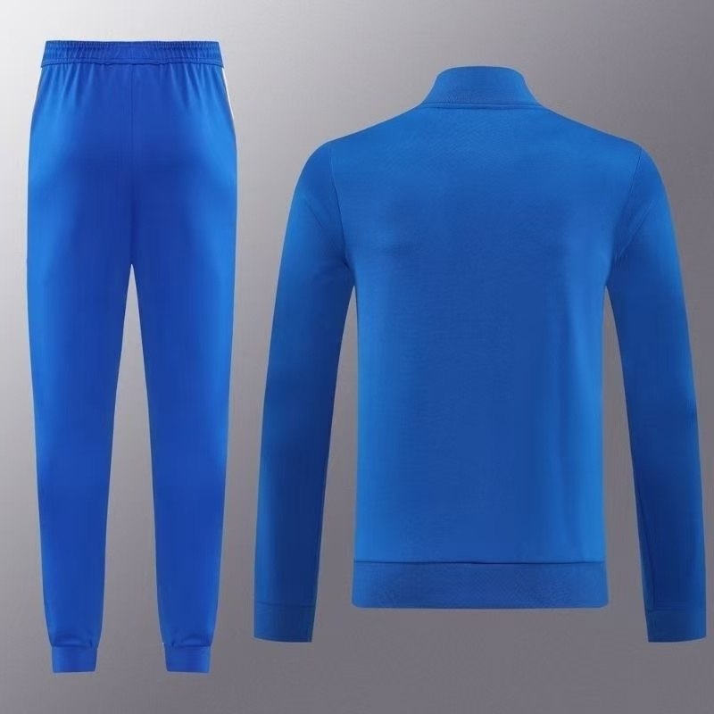 Real Madrid Blue Retro Track Suit | Adidas Originals Training Jacket & Pants Set – Men's Football Outfit