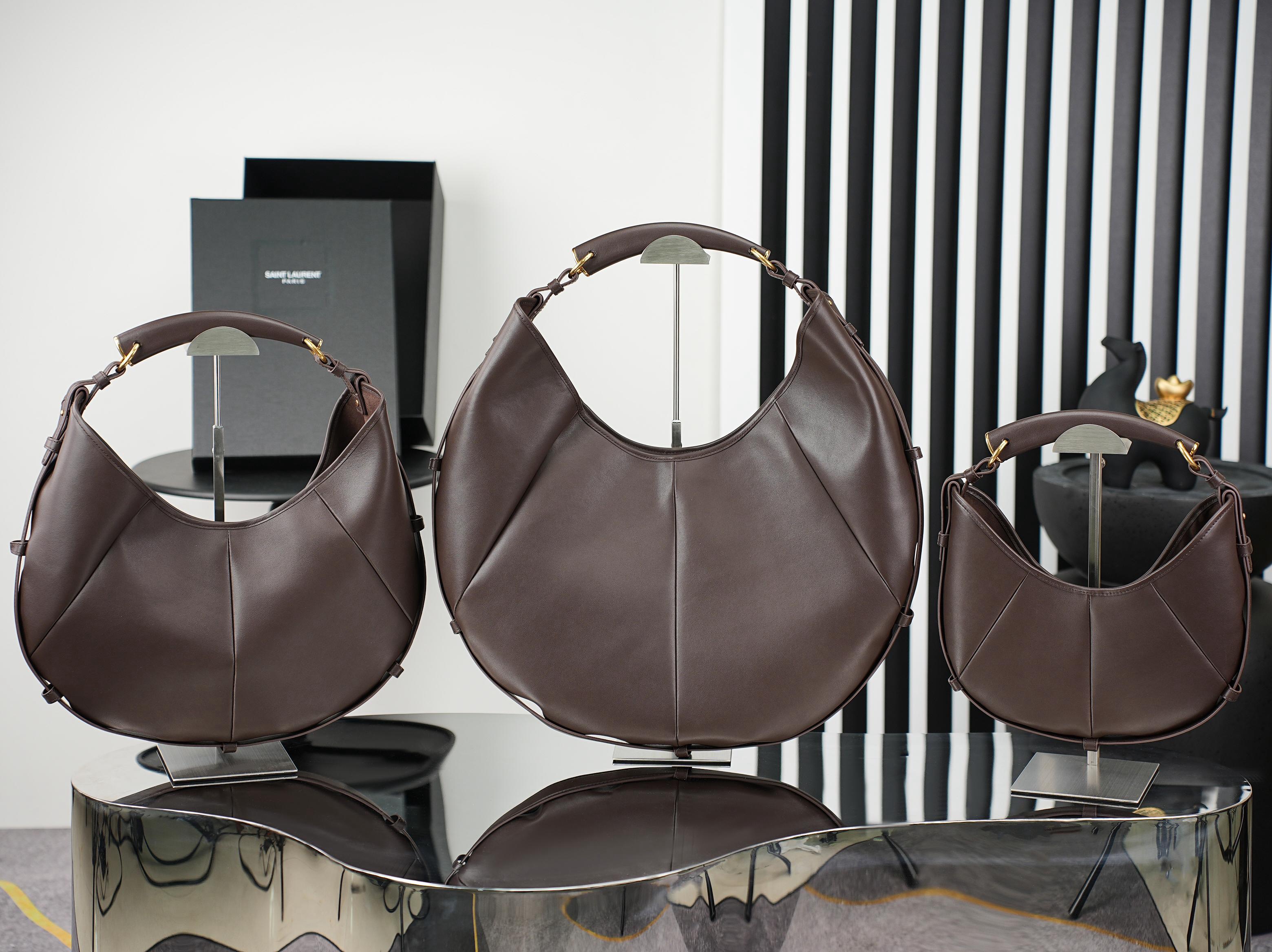 YSL Mombasa in Leather Small / Medium / Large