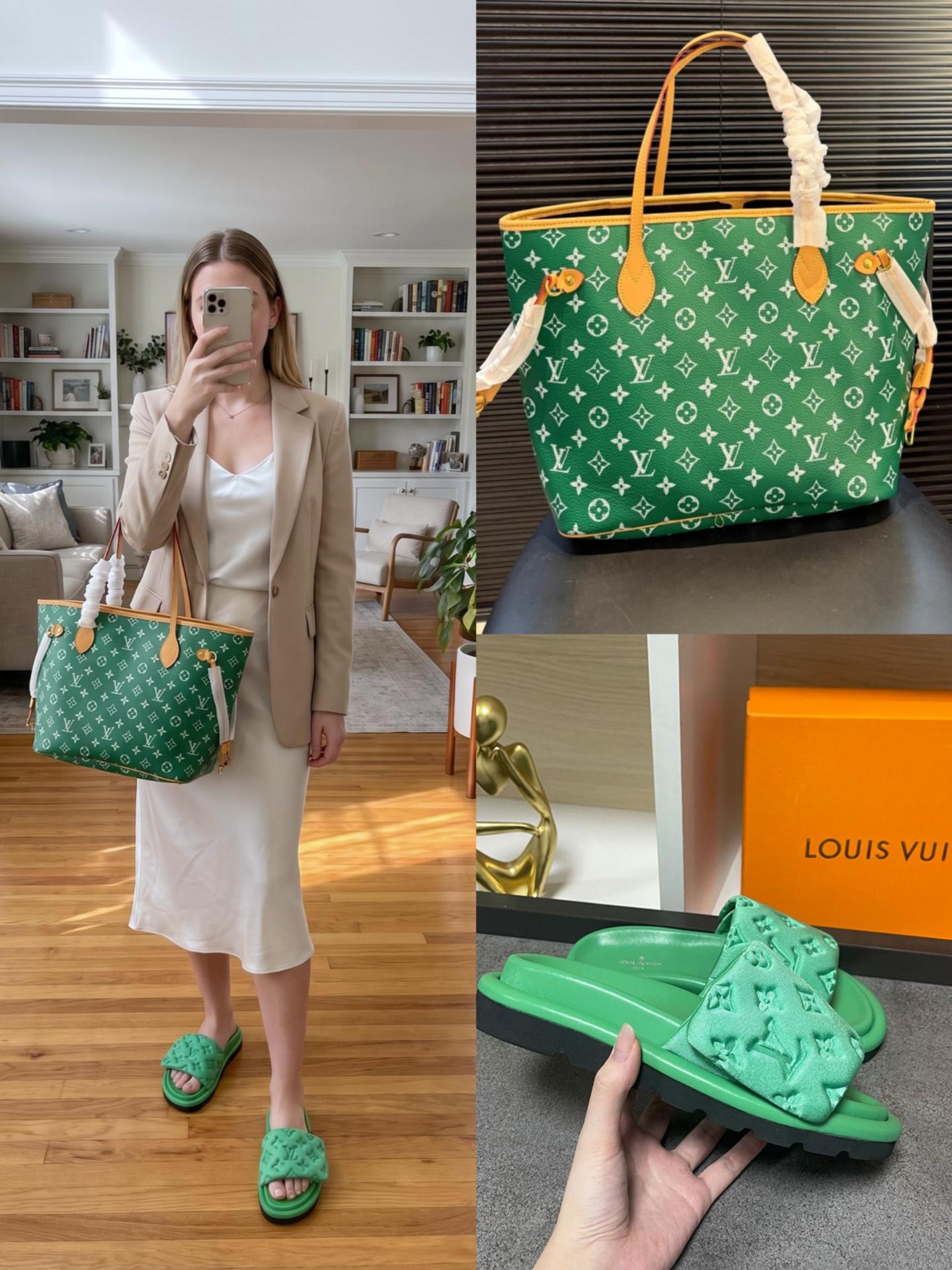 LV Shoes & Bag Set