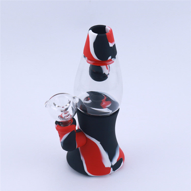 7 Camouflage Fountain Silicone Dab Rig