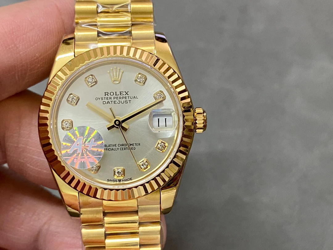 Rolex Watch DATEJUST 31MM GOLD GREY DIAL