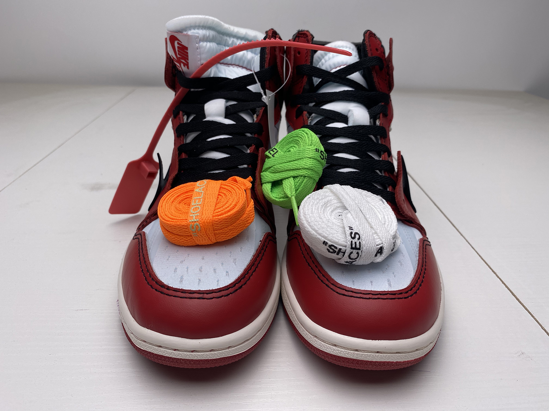 OFF-WHITE x AIR JORDAN 1 CHICAGO REPLICA