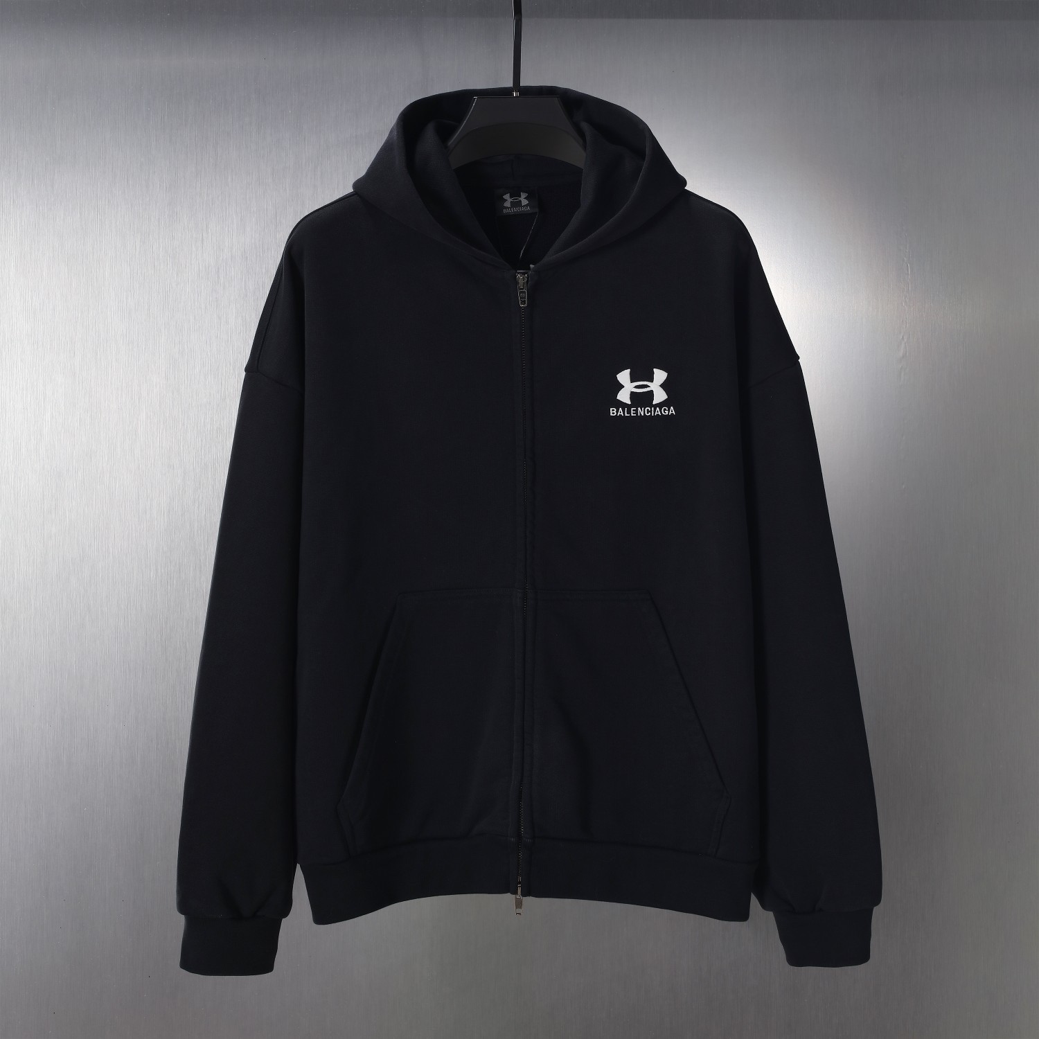 Balenciaga x UA Zip Up Hoodie