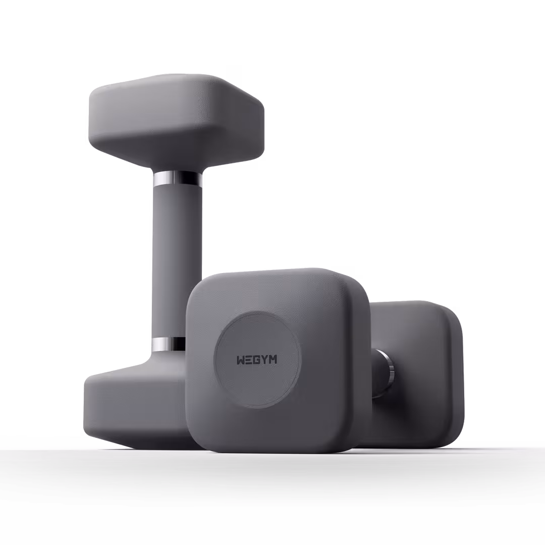 WeGym  ProGrip Dumbbells - Slate