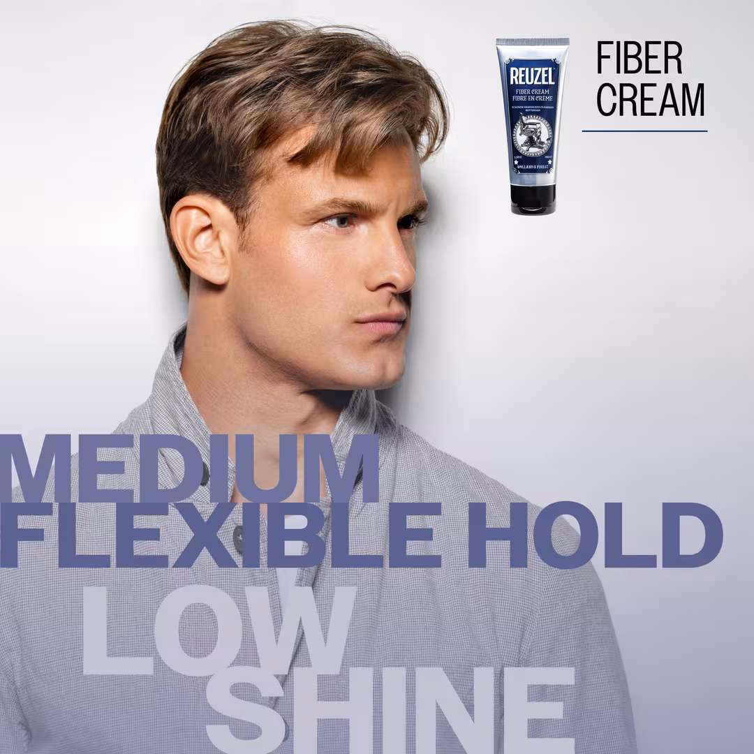 REUZEL  Fiber Cream for Natural Texture & Matte Finish