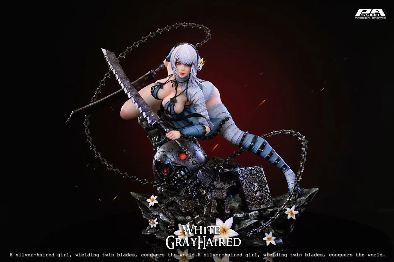 Nier: Automata - Kaine | 1:4 Resin Statue | by Passion Create Studio